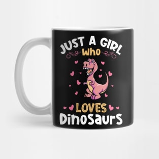 Just a Girl who Loves Dinosaurs Gift Mug